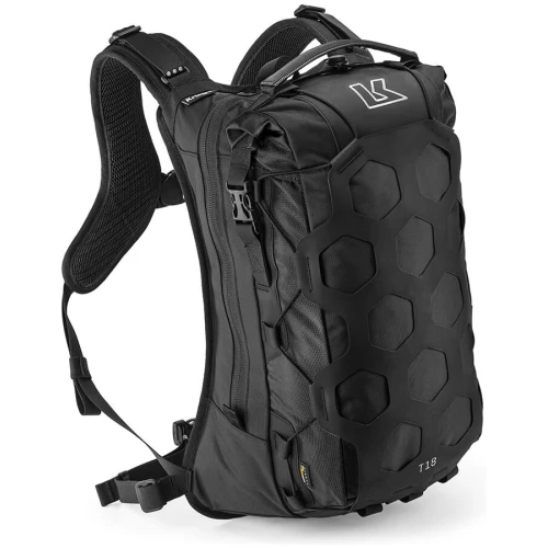kriega trail 18 adventure rygsæk motorcykel sort