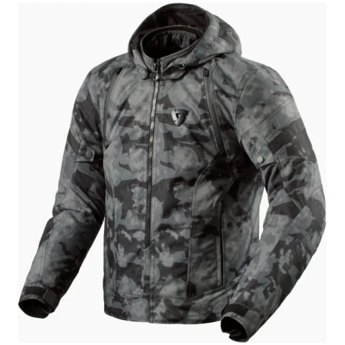revit flare 3 h2o camo grå mc jakke