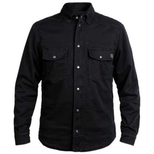 john doe motorcykel skjorte sort