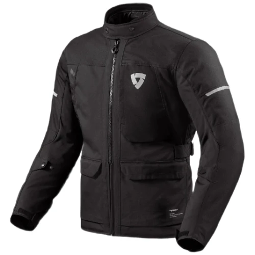 revit convergent h2o sort vandtæt motorcykel jakke